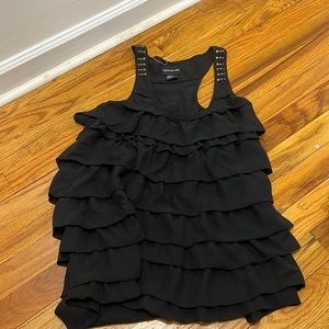 Central Park west ruffle top